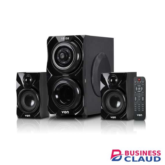 Von VSW0802BEK 2.1 Channel 80W Subwoofer