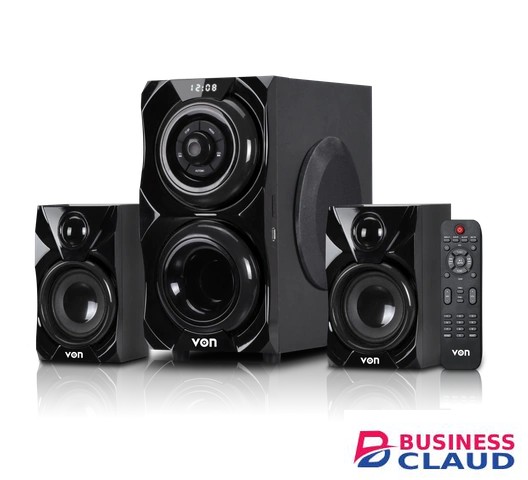 Von VSW0802BEK 2.1 Channel 80W Subwoofer