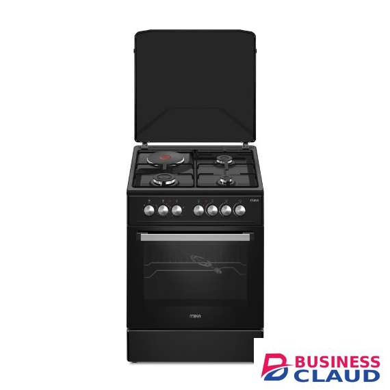 Mika MST5060U33PFB 3 Gas 1 Hot Plate Cooker