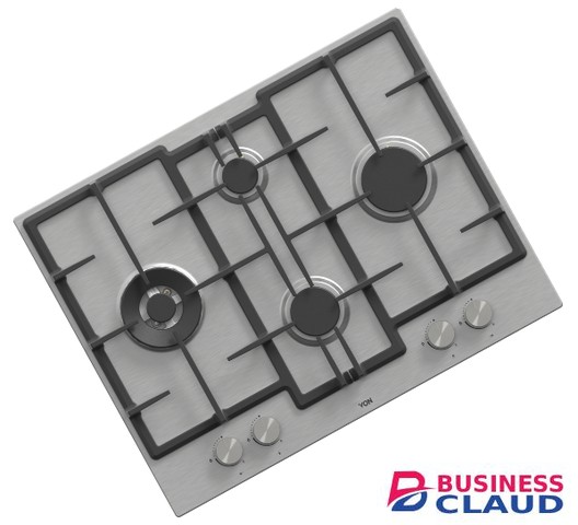 Von VBBG6541WFX 65CM 4 Gas Hob