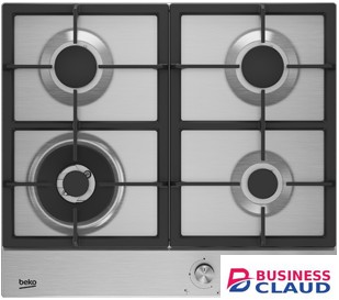 Beko HQAW64225SX 60CM 3 Gas 1 Wok Hob