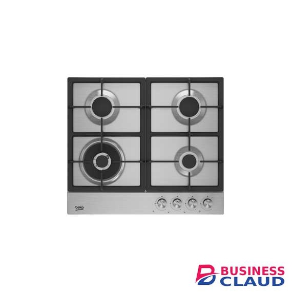 Beko HQAW64225SX 60CM 3 Gas 1 Wok Hob