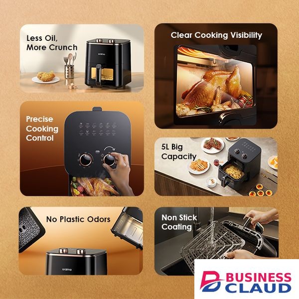 Oraimo 1500W Cooking Visible Smart Air Fryer