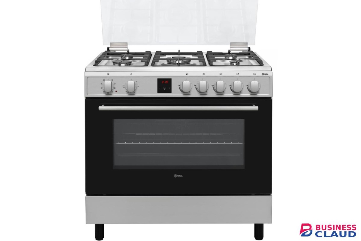 SCL SCL-FC965WSI 4 Gas 1 WOK Burner Cooker