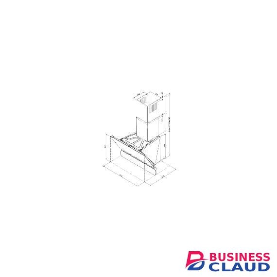 Von VBDI641DFK 60cm Built-in Inclined Hood