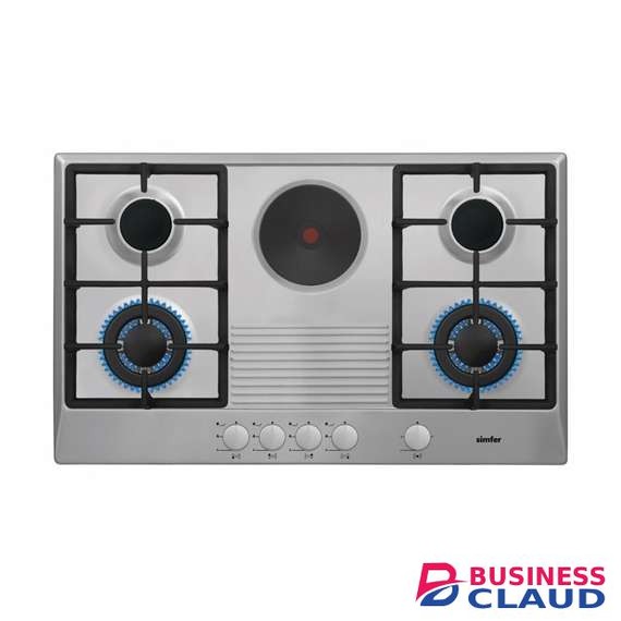 Simfer H9415WEWIM 90CM 2 Gas Hob 2 Wok 1 Hotplate