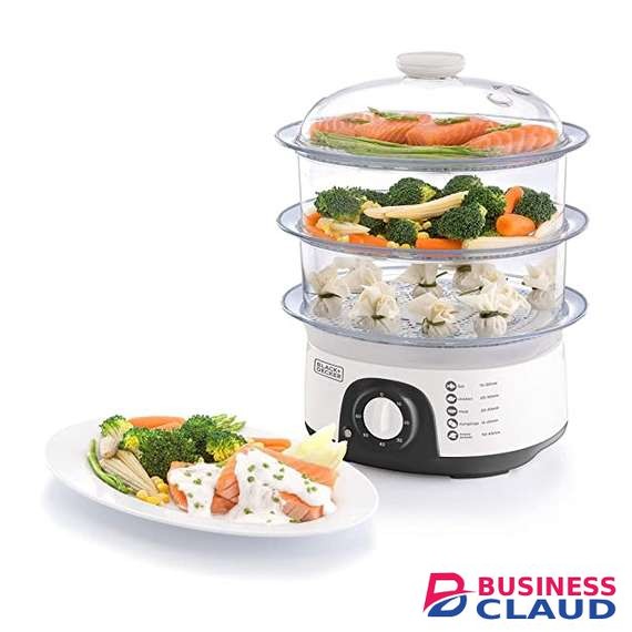 Black & Decker HS6000-B5 3 Tier 10L Food Steamer