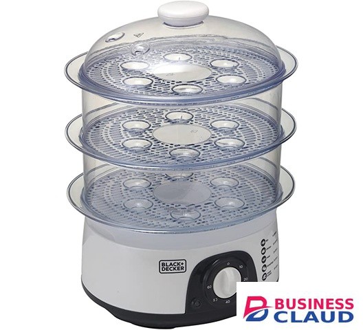 Black & Decker HS6000-B5 3 Tier 10L Food Steamer