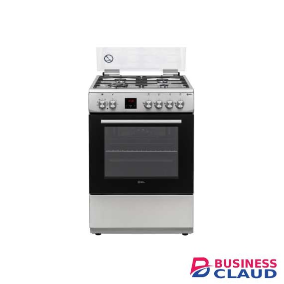 SCL SCL-FC664SI 3 Gas 1 Wok Burner Standing Cooker