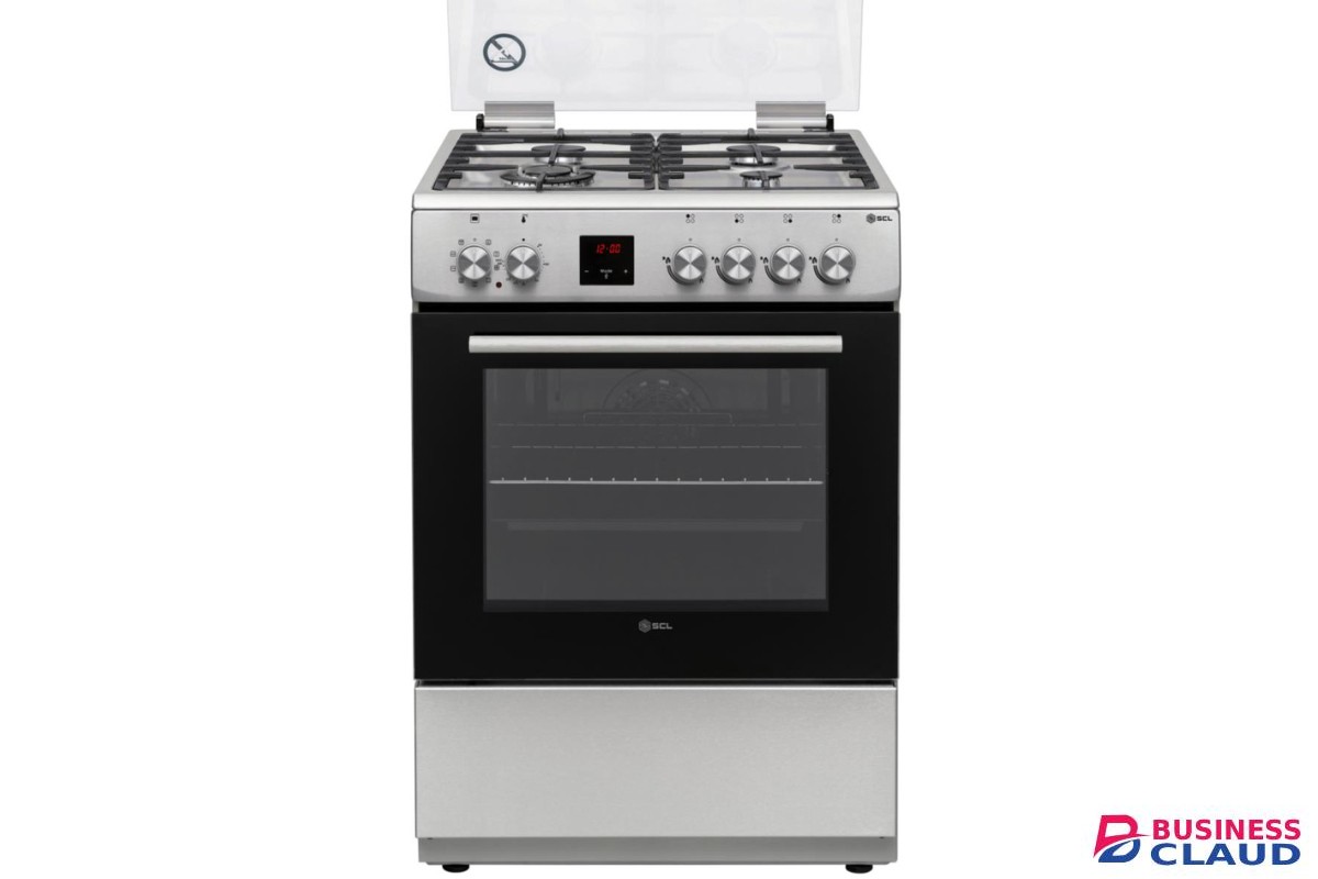 SCL SCL-FC664SI 3 Gas 1 Wok Burner Standing Cooker