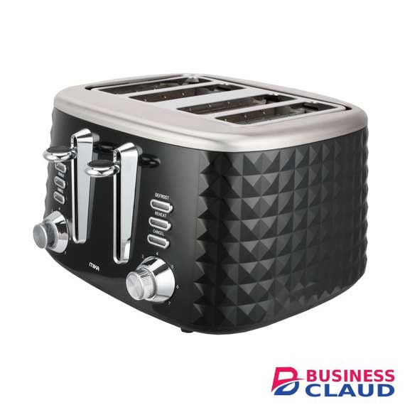 Mika MTS4304BS 4 Slice Toaster