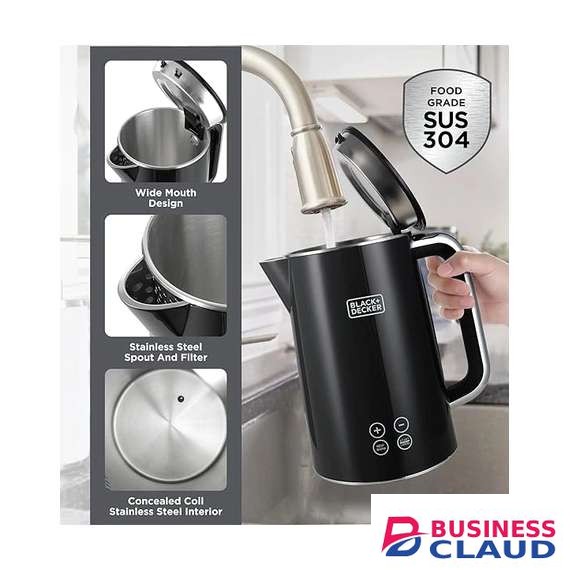 Black and Decker JCD200-B5 1.7L Digital Kettle