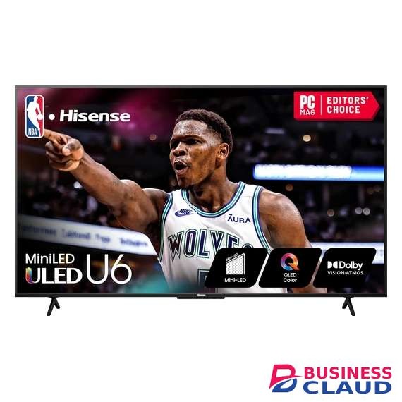 Hisense 75 Inch 75U6N PRO MINILED ULED 4K SMART TV