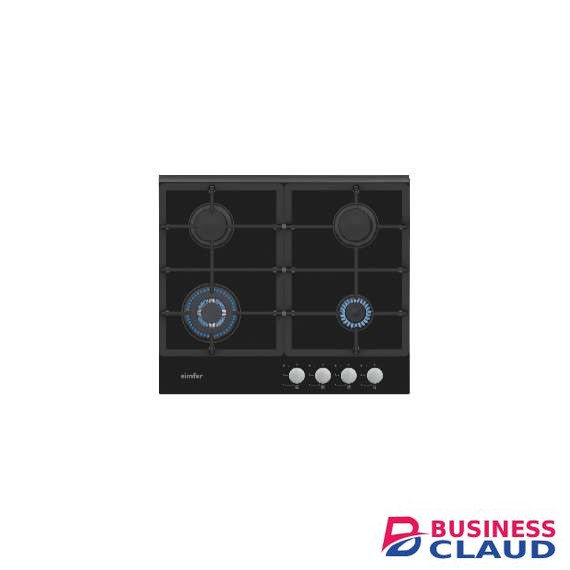Simfer H6403HGSSP Wok 60CM 4 Gas Hob