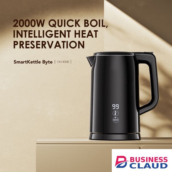 oraimo SmartKettle Byte 2000W 304 Stainless Steel Electric Kettle