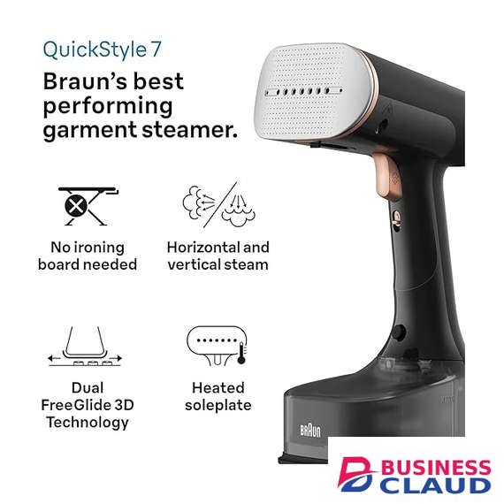 Braun GS7077BK Handheld Garment Steamer