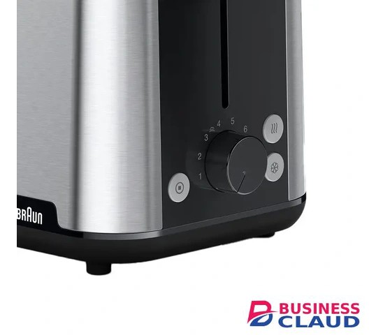 Braun HT 1510 BK Purshine Bread Toaster