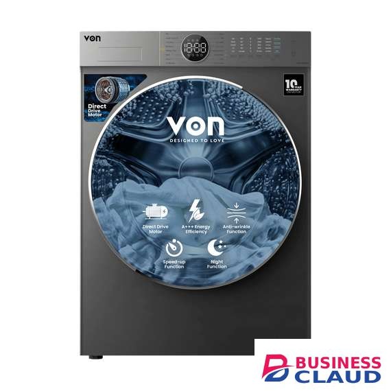 VON VWD-106FDDTX 10/6KG Front Load Washer and Dryer Washing Machine