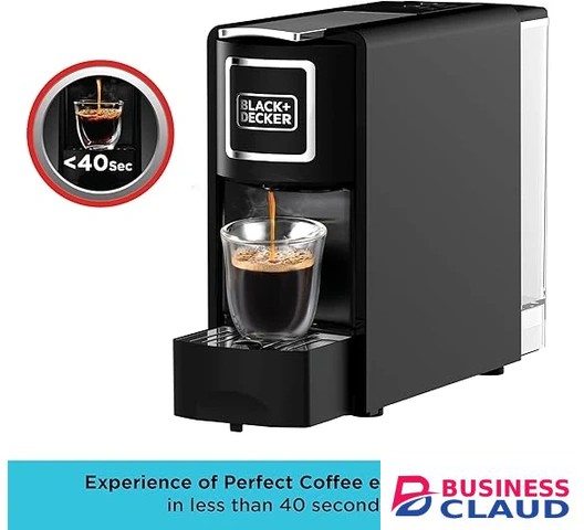 BLACK DECKER CCM100-B5 Capsule Coffee Machine