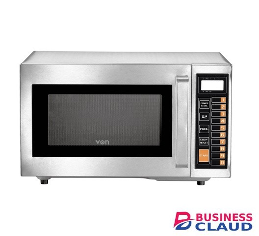 VON VMX-25DGX 25L 1000W Commercial Microwave Oven
