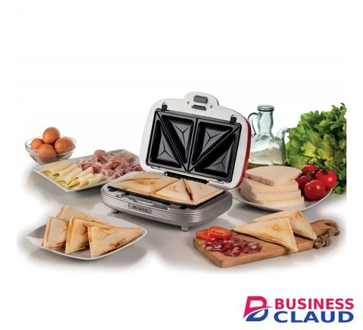 ARIETE 3 IN 1 700W Retro Party Sandwich Maker