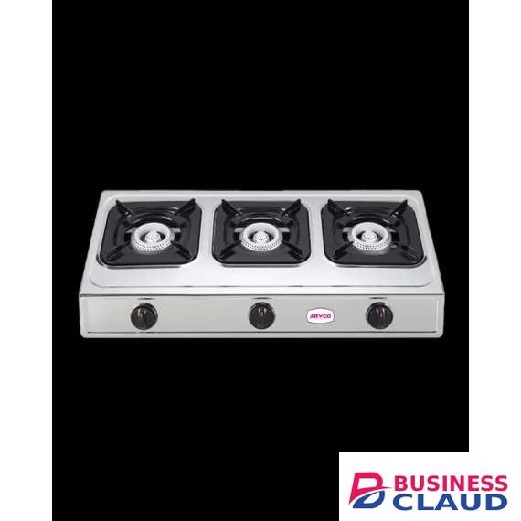Armco GC-8310P3 3 Burner 1 WOK Tabletop Gas Cooker
