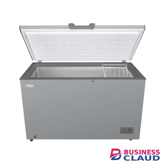 Von VAFC37DHG 371L Chest Freezer