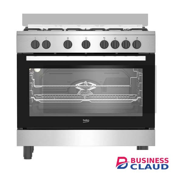 Beko BGM 12125 EX 4 Gas 1 WOK Burner 90cm Cooker