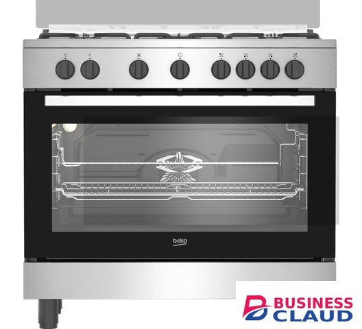 Beko BGM 12125 EX 4 Gas 1 WOK Burner 90cm Cooker