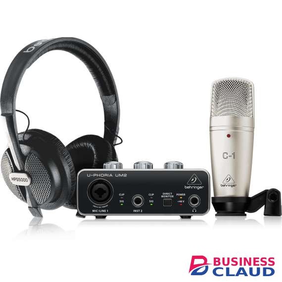 Behringer Uphoria Studio Recording Bundle