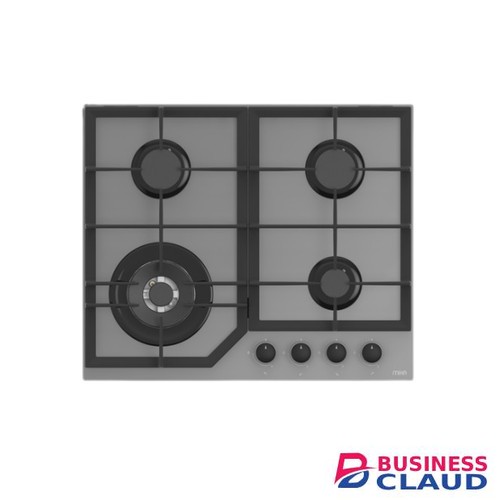 Mika MGH62405FGGW 60cm 4 Gas with WOK Built-In Gas Hob