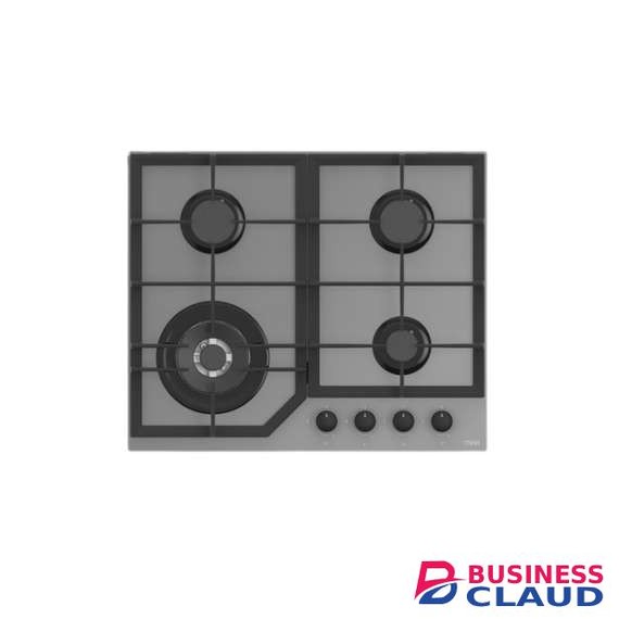 Mika MGH62405FGGW 60cm 4 Gas with WOK Built-In Gas Hob