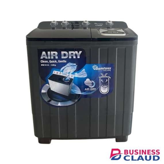 Ramtons RW/215 10KG Twin Tub Semi Automatic Washer