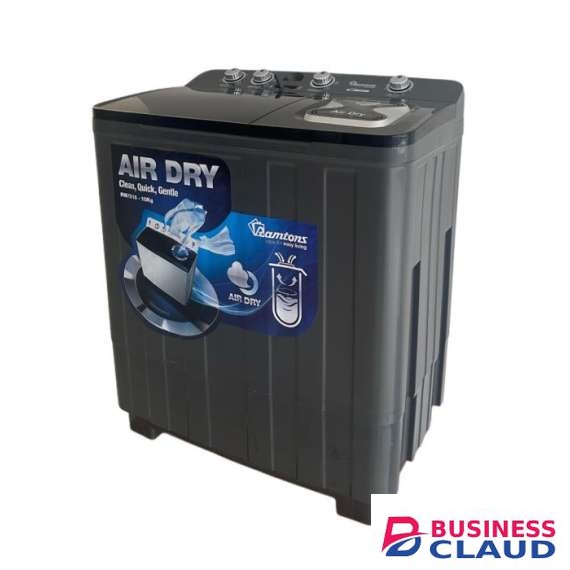 Ramtons RW/215 10KG Twin Tub Semi Automatic Washer