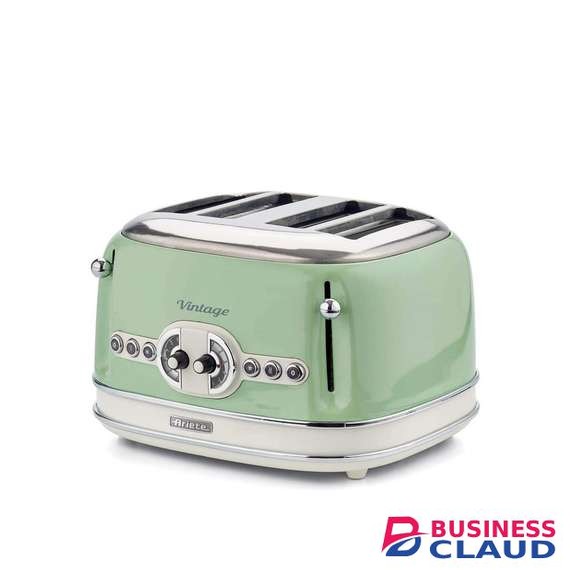 Ariete Vintage 4 Slice 1600W Green Toaster