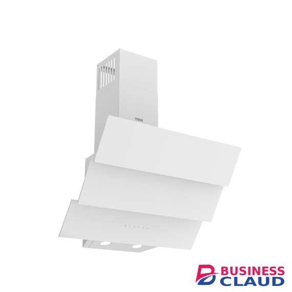 Mika MHA654T3GW 60cm Angled Wall Mounted Hood