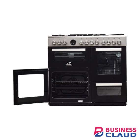 Simfer F10074SEIX 7 gas 4 Ovens WOK INOX Cooker