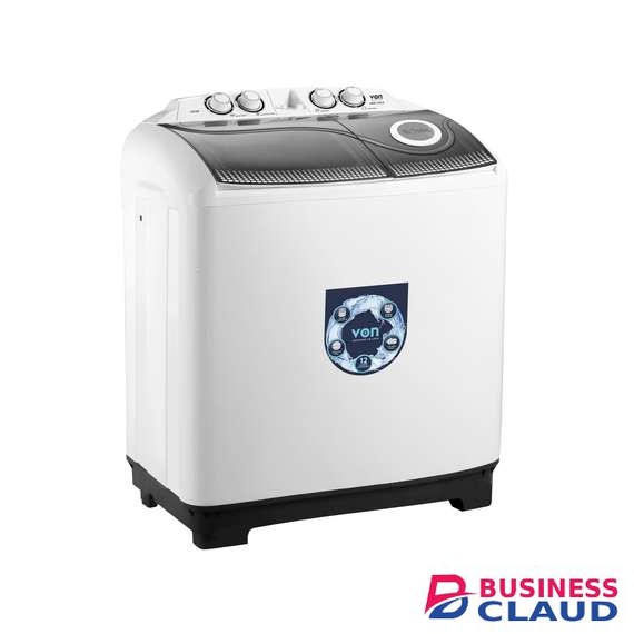 VON VWM-13TALK 13KG Twin Tub Washing Machine