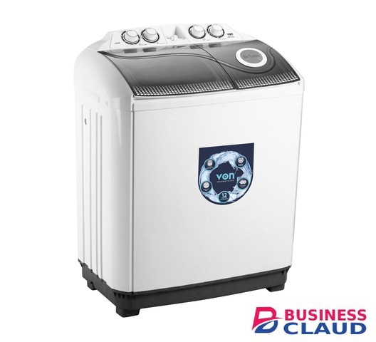 VON VWM-11TALK Twin Tub 11KG Washing Machine