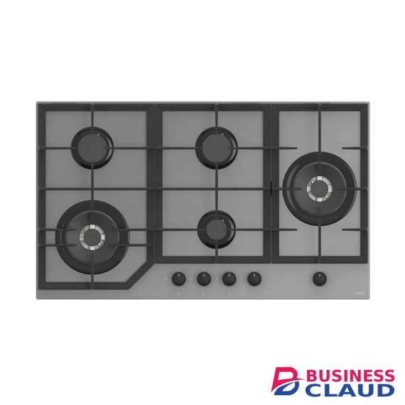 Mika MGH92504FGGW2 90cm 5 Gas with 2 WOK Built-In Gas Hob