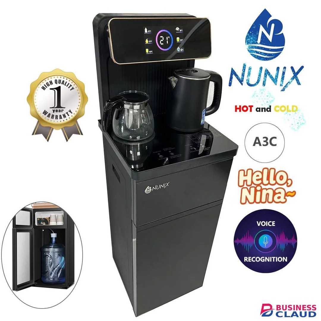 Nunix A3C Hot and cold bottom load with Voice Control Water Dispenser