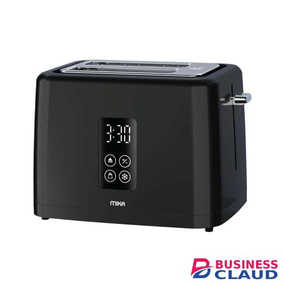 MIKA 2 Slice Digital Black Toaster