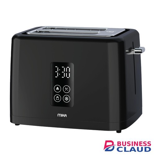 MIKA 2 Slice Digital Black Toaster