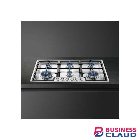 SMEG PGF962 6 Gas 90cm Built In HOB