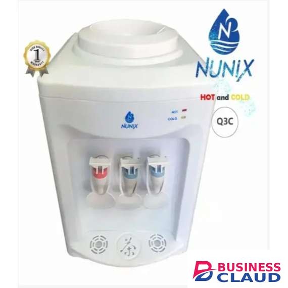 Nunix Q3C Strong Table Top Hot Normal & Cold Water Dispenser