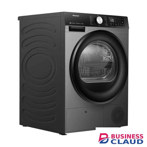 Hisense DH3S902BT Inverter Heat Pump 9KG Grey Dryer