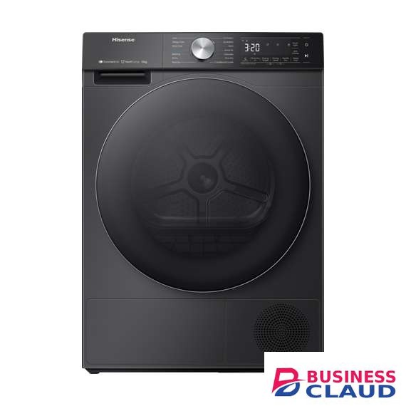 Hisense DH5S102BB 10KG Black Inverter Heat Pump Dryer