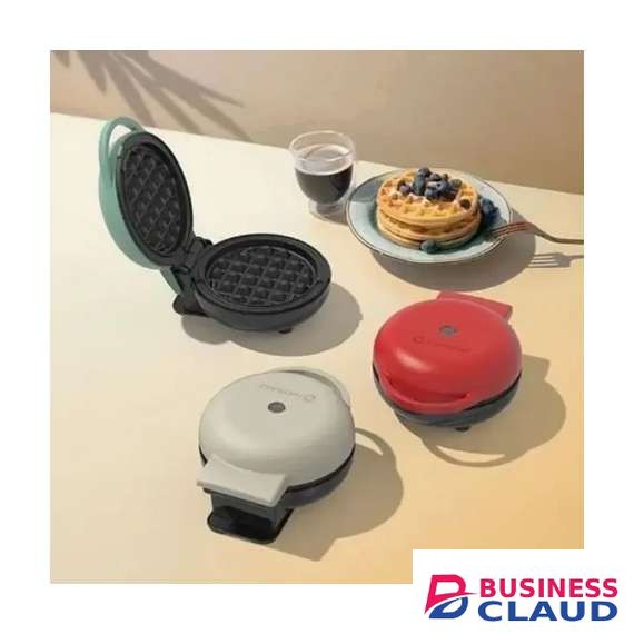 Nutricook NC-WM100R 420W Mini Red Waffle Maker