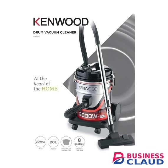 Kenwood VDM40.000BR 20L Drum Vacuum Cleaner