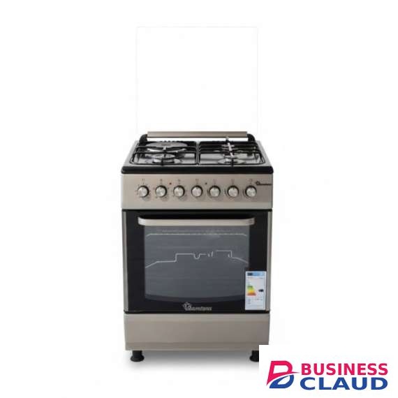 Ramtons RC/806 3Gas + 1Electric 60X60 Silver Cooker